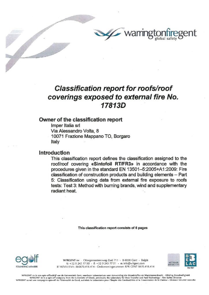 thumbnail of SINTOFOIL RT FR3 (PIR)