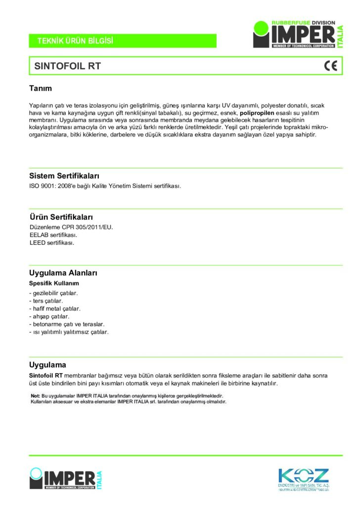 thumbnail of SINTOFOIL RT TR